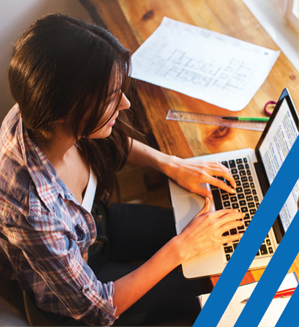 woman on laptop