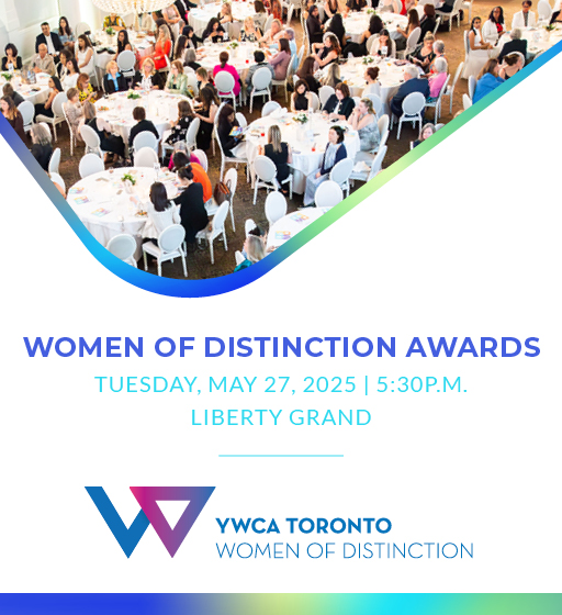 Women of Distinction Awards - photo of people at dining tables