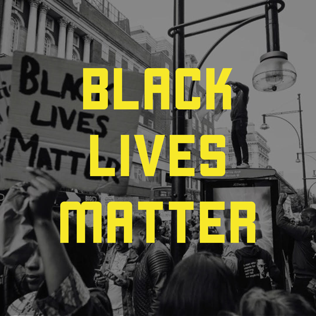 text over image Black Lives Matter
